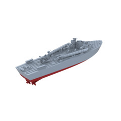 SSC1200759S 1/1200 Military Model Kit Britain Higgins 78ft MTB-422 FULL HULL