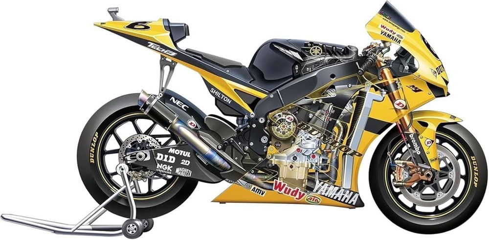 PLATZ BEEMAX 1/12 YAMAHA YZR-M1 2007 MODEL KIT BX13002