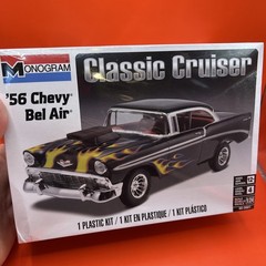 1956 Chevy Bel Air Monogram Instructions And Flame Decals Model Parts 1:24 New 4
