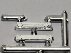 Diamond REO Truck Tractor FRONT FENDER TRIM MOLDINGS for 1:25 AMT Model Kit