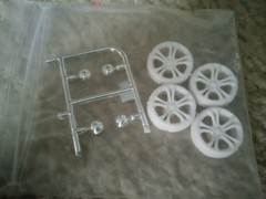 AMT 2021 Dodge Charger R/T wheels 1:25 scale