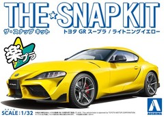 AOSHIMA 1/32 the snap kit series TOYOTA GR Supra Lightning Yellow