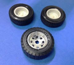 Junkyard Parts- Two 6 Lug wheels & Tires And One Jeep Wheel & Tire