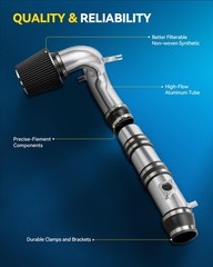 Philtop 3.5 Cold Air Intake Kit System Compatible Mazda Rx8 2004 2005 2006 2007