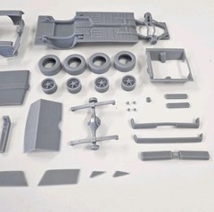 ABS-LIKE RESIN 3D PRINTED 1/25 1967 MERCURY COUGAR FULL KIT