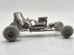 Mud Dragster 4×4 Fully Detailed 1/25 Scale Model Kit