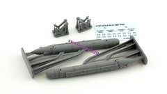 OrangeHobby A32-061 1/32 AN/ALQ-188 Pods(2PICS)3D Print kit,Decal universal part
