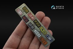 Quinta Studio 1/24 1/25 Metal License Plates NV UT CA WY WA CO ID OR MT 20s 30s