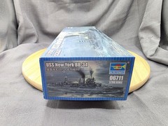 Trumpeter 1/700 06711 USS Battleship BB-34 USS New York New Open Box Sealed Bags