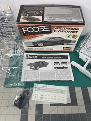 Revell Foose 1967 Dodge Coronet 1:25 Model Kit #4906 Open Box Complete Unbuilt