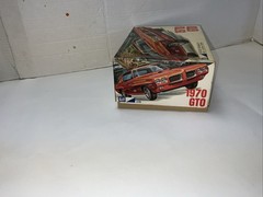 MPC 1/25 1970 Pontiac GTO Partially Built, w/Box As Is