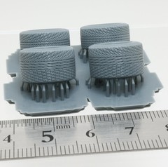 Precision 3D Parts1/43 F1 Rain Tires 1993- (for TAMEO)