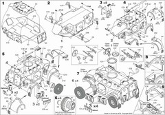 M-3 French wheeled APC (4×4) (Plastic model kit) 1/72 ACE 72463