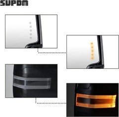 Towing Mirrors Ford F150 2004-2014 Power Heated Turn Signal Puddle Light