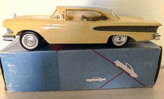 L@@K! ORIGINAL VINTAGE AMT 1958 FORD EDSEL HT PROMO MODEL WITH *BOX *SUPER NICE!