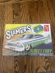 SLAMMERS CUSTOM 1958 STREET FURY AMT 1:25 SCALE SNAP-TOGETHER PLASTIC MODEL KIT