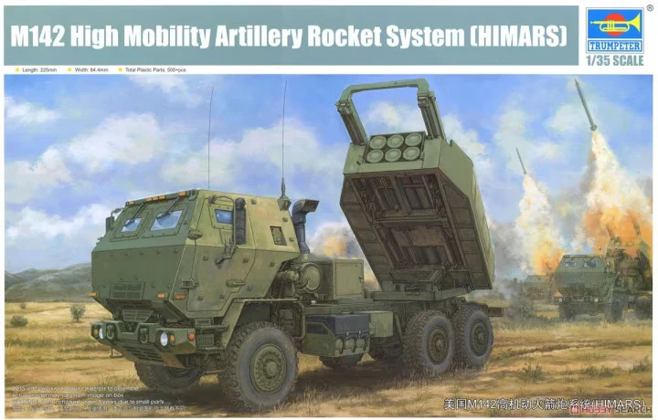 Trumpeter 1/35 M142 High Mobility Artillery Rocket System (HIMARS) Vehicle 01041