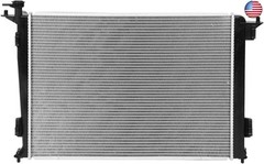 DNA Motoring OEM-RA-13150 Factory Style Direct Fit Aluminum Cooling Radiator