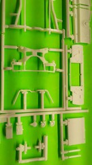 1969 Plymouth GTX Road Runner 1/25 Front End Suspension Spindles Sub Frame