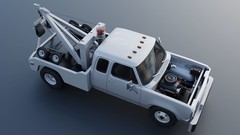 1/25 3d printed 1977 Dodge D300 wrecker by Andrey Bezrodny