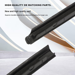 Pack of 2 Front Right & Left Windshield Molding Strip Fit for Dodge Ram 1500 200