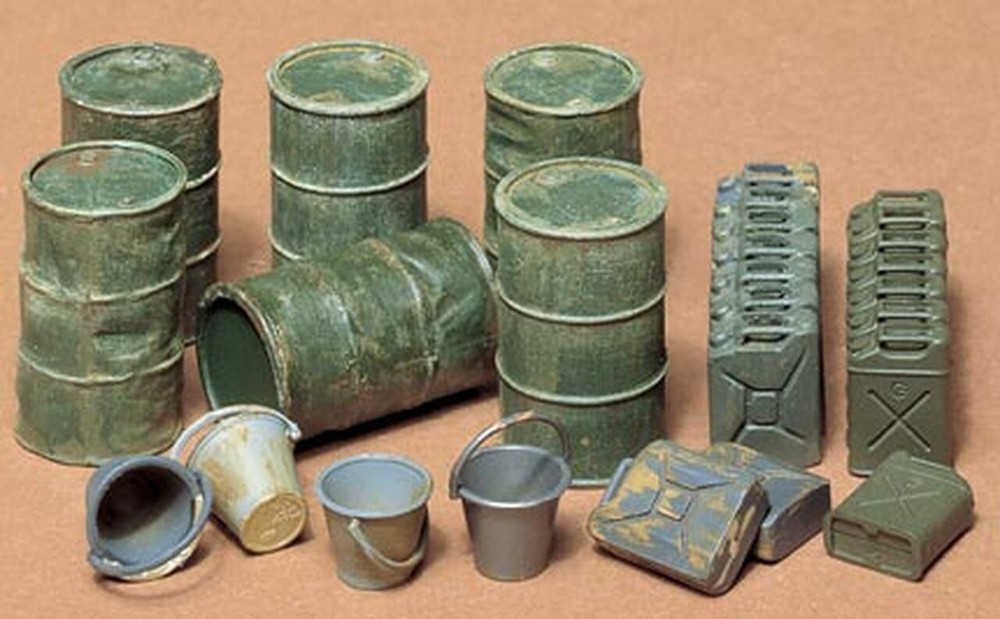Tamiya 1/35 Jerry Can Set TAM35026-NEW