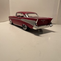 1957 Chevy Hardtop built model cars 1/25