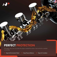 A-Premium Engine Valve Cover with Gasket Fit For Hyundai Santa Fe 2019-2020,