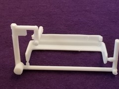 1991 Chevy S-10 Lowrider REAR AERO PANEL from Revell 1:25 Model Kit 91 Chevrolet