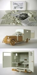 Lead Warrior 1/35 Opel-Admiral Ambulance Conversion Set with Interior for ICM