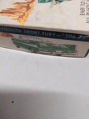 Palmer Model Kit 1959 Plymouth Sport Fury Kit 206-79 Vintage Rare