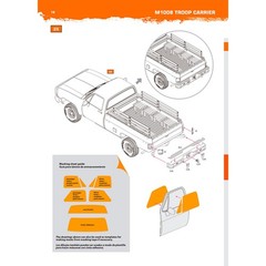 Ak Interactive 1/35 CHEVY PICK UP TRUCK M1008 Troop Carrier Model Kit #AK35030