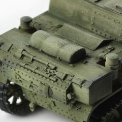 SSMODEL 72523 V1.5 1/72 Military Model Kit US T18 HMC Self-propelled WoT WAR