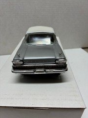 VINTAGE ORIGINAL AMT 1/25 SCALE 1959 MERCURY HT SILVER/WHITE DEALER PROMO