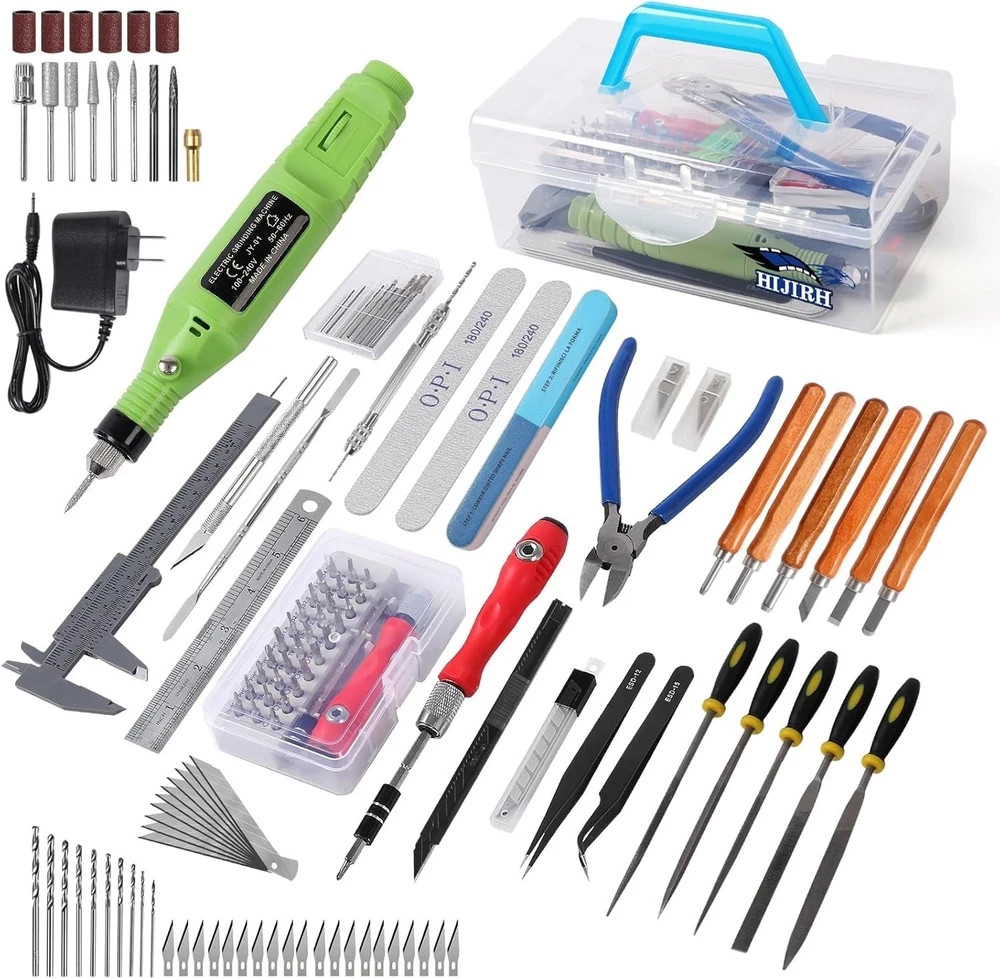 Complete 108-Piece Model Crafting and Repair Tool Set
