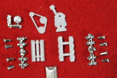 FUEI INJECTED 8 CYL HEMI ENGINE 1/25 SCALE LOTS OF CHROME AND DETAIL 1/25