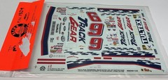 Slixx Decals 1:24-1:25 Scale #9 Jeff Burton Track Gear New