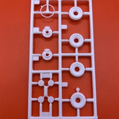 1970 Torino Cobra Revell Wheel Hubs Disc Brakes Steer Wheel Model Parts 1:25 L3