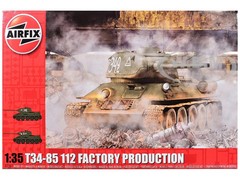 AIRFIX 1361 T34-85 112 FACTORY PROD. TANK 1/35 SCALE MODEL NIB