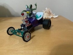 ED ‘BIG DADDY’ ROTH’S OUTLAW CUSTOM DRAG VERSION *PLUS SOLID RESIN FINK! KOOL!