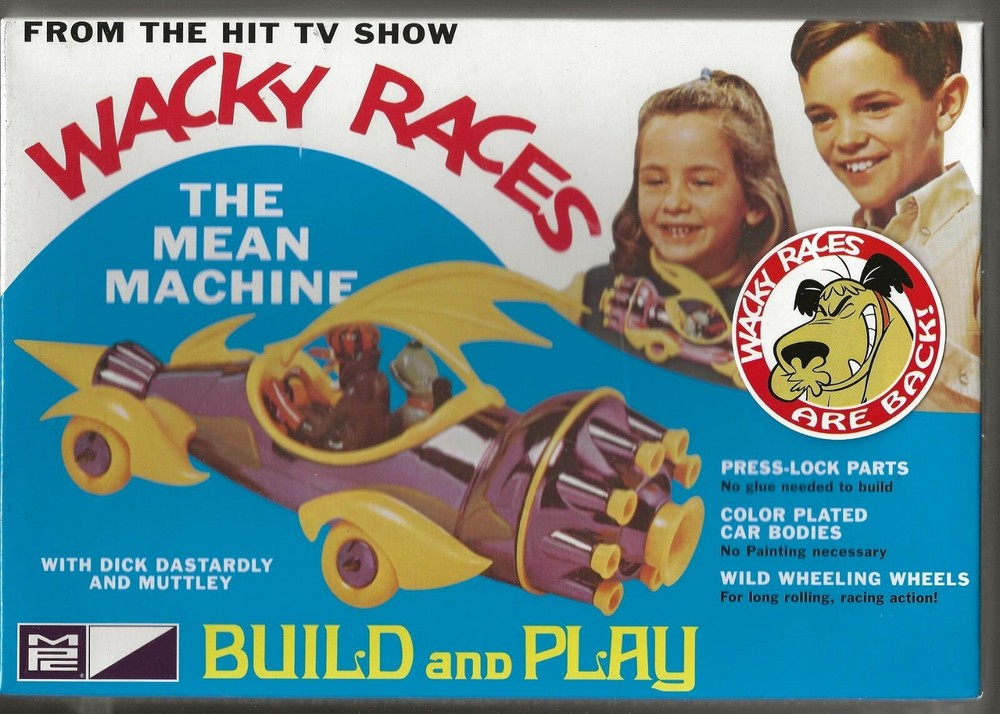 MPC Wacky Races, The Mean Machine, Dick Dastardly & Muttley 1/32 or Larger 935
