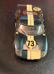 Grand Pix Models 1/43, Ford GT40, 1965 Daytona Winner ,White Metal , Built