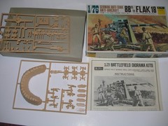 LOT of 7 Military Model Kits- Matchbox Hasegawa Nitto Fujima Complete open box