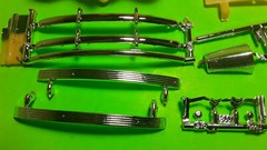 40 Ford Sedan Delivery Van 1940 1/25 Hood Body Glass Interior Chrome Bumpers Lot