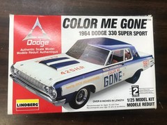 1/25 Lindberg Color Me Gone 1964 Dodge 330 Super Sport 72156