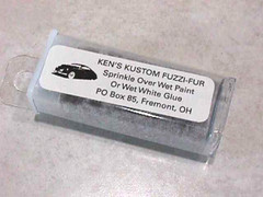 Ken’s Kustom Fuzzi-Fur Flocking – #101 Silver Gray