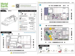 ECTO-1 WHITE “GHOSTBUSTERS” (1984) STEEL MODEL KIT BY METAL EARTH ICX230