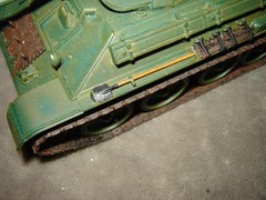 Built 3A Tank 6-3/4 inches long Well Built & Painted Excellent Cond Nice Detail
