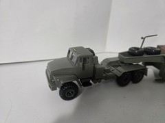 1-72 Ukraine Kraz 260 Tank Hauler With MIA2 Abrams Tank Built New Sweet