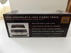 Promo Car 1995 Chevrolet C-1500 Brickyard 400, White 1/25 AMT-ERTL #6974